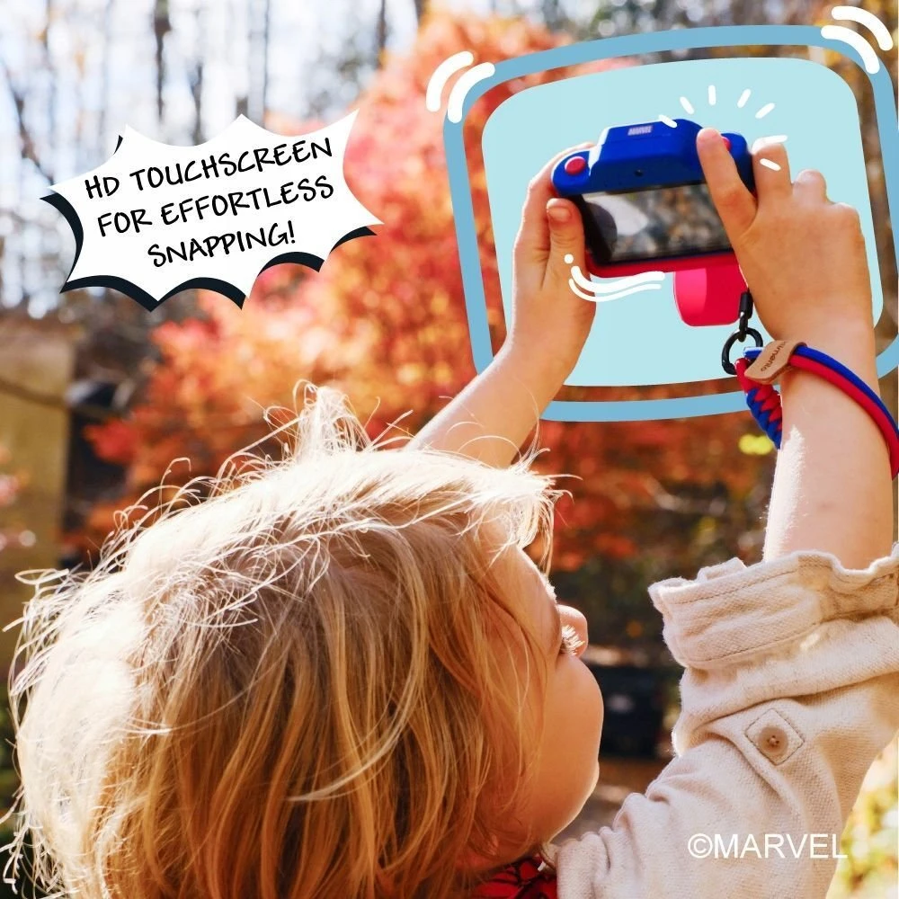 4Cv Mobile Skaitmeninis Aparat 32mp 1080p 3" Hd 2x Obiektyw Selfie + Karta 32gb / Model K / Spider-man