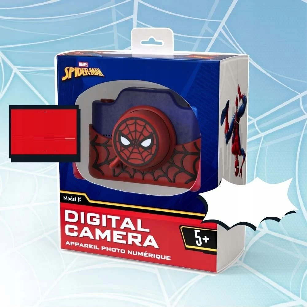 4Cv Mobile Skaitmeninis Aparat 32mp 1080p 3" Hd 2x Obiektyw Selfie + Karta 32gb / Model K / Spider-man