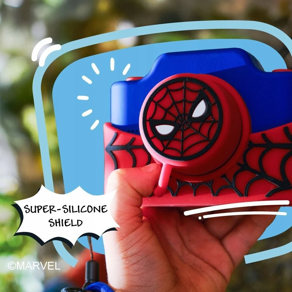 4Cv Mobile Skaitmeninis Aparat 32mp 1080p 3" Hd 2x Obiektyw Selfie + Karta 32gb / Model K / Spider-man