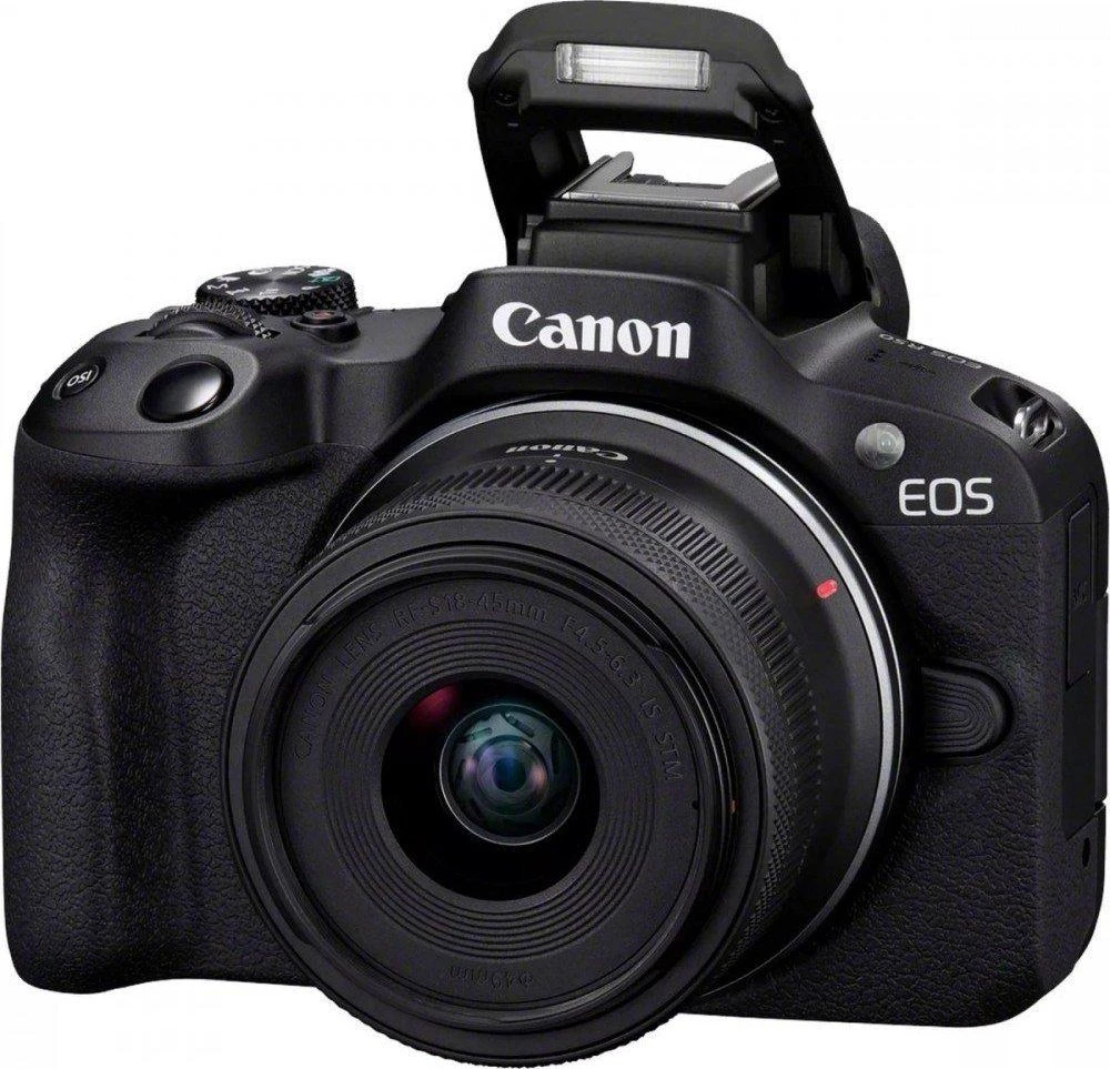 Canon EOS R50 + RF-S 18-45mm IS STM (Juodas)