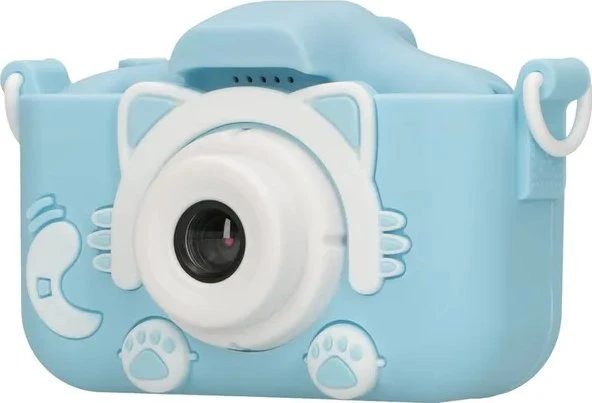 Mėlyna Extralink kids camera h27 single mėlynas