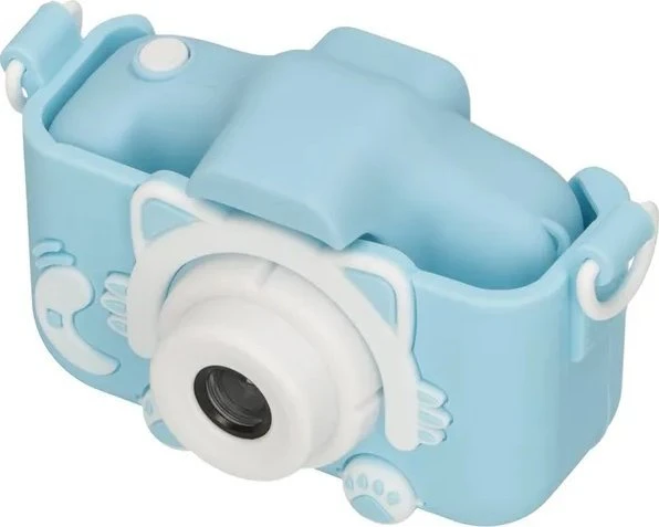 Mėlyna Extralink kids camera h27 single mėlynas