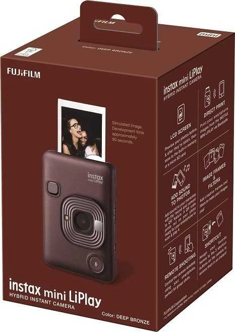 Fujifilm Hibridinis fotoaparatas instax mini LiPlay DEEP BRONZE*