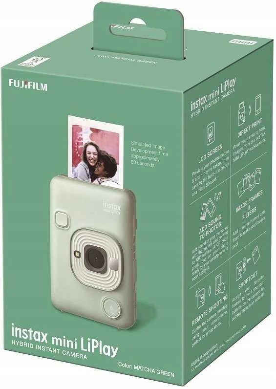 Fujifilm Hibridinis fotoaparatas instax mini LiPlay MATCHA Žalias