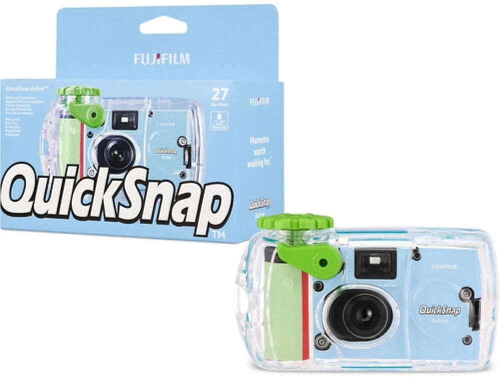 Skaitmeninis fotoaparatas Fujifilm QuickSnap Active 800 27-EX - aparat jednorazowy neperšlampamas (7176782)