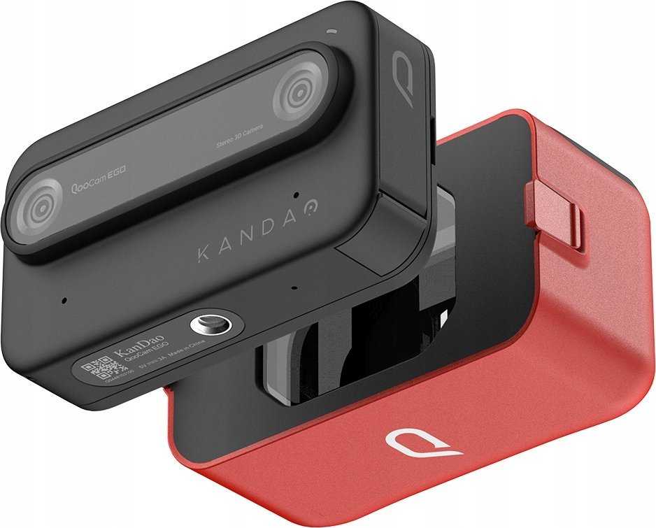 Kandao QooCam EGO 3D kamera juoda