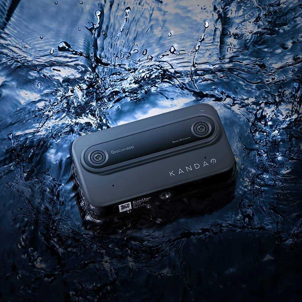 Kandao QooCam EGO 3D kamera juoda