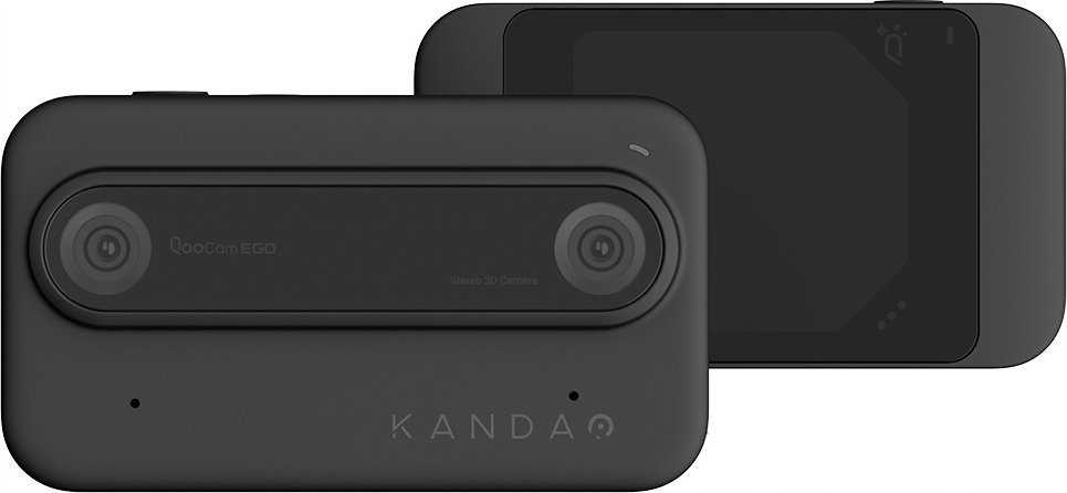 Kandao QooCam EGO 3D kamera juoda