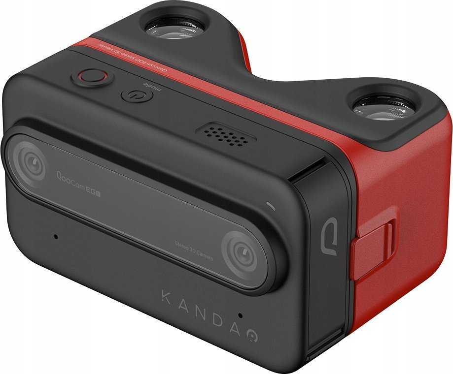 Kandao QooCam EGO 3D kamera juoda
