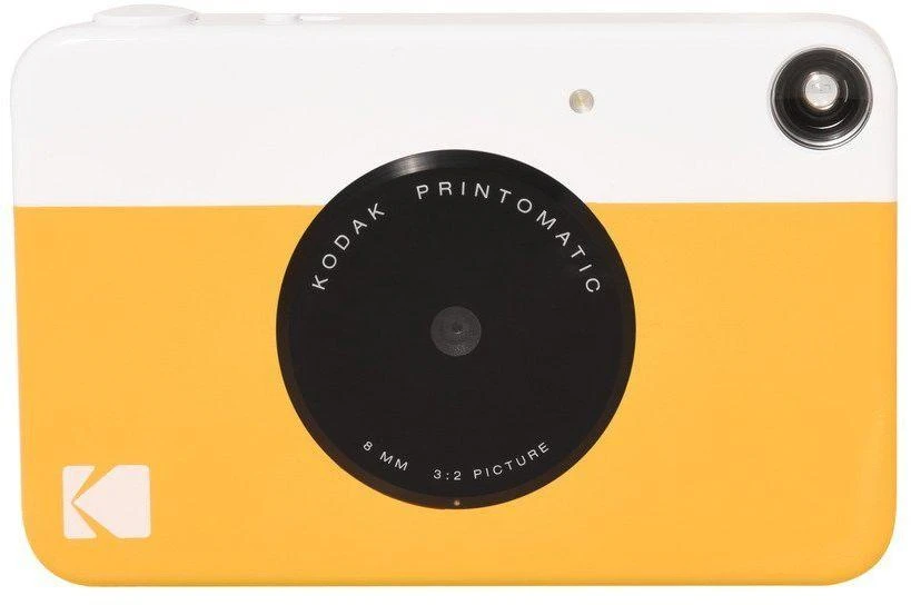 Kodak Printomatic + 20 nuotraukų kasečių paketas – Geltona