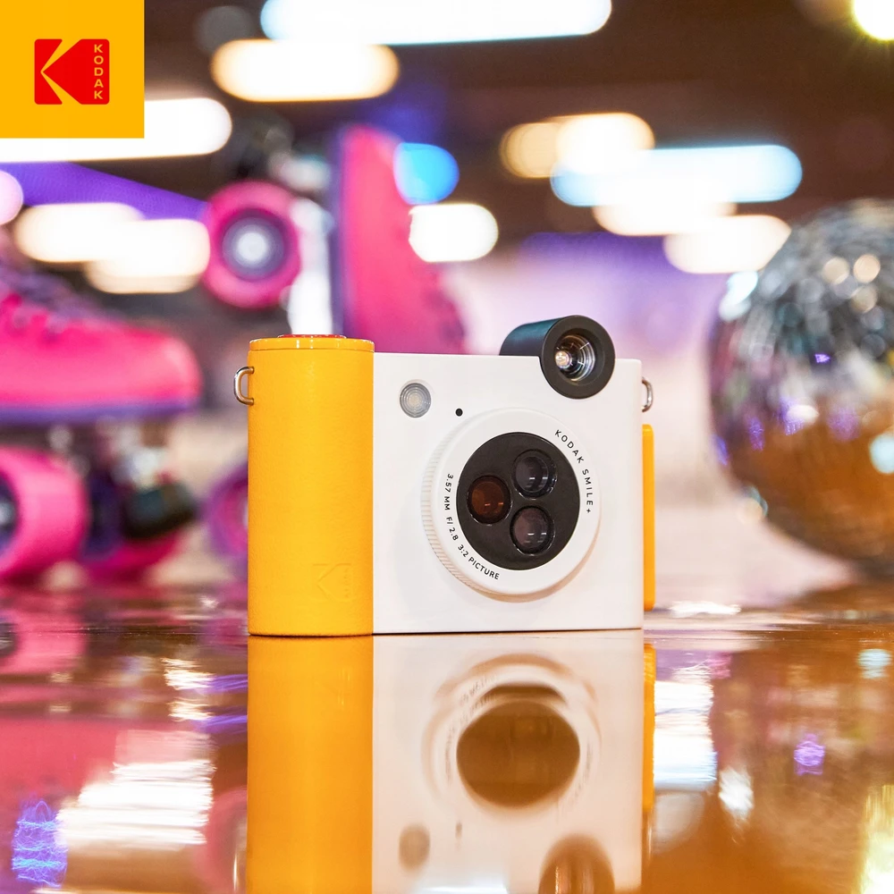 Kodak SMILE+ Momentinis fotoaparatas, 2x3'', Juoda