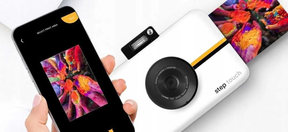 Momentinė Kamera - Kodak Step Touch 13MP Bluetooth balta