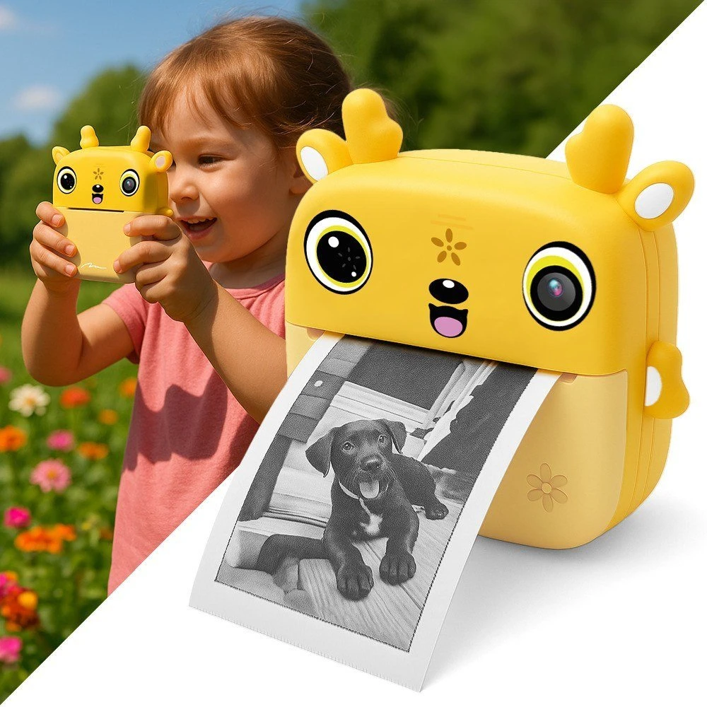 Media tech Digital kids’ camera with thermal spausdintuvas SNAPI MT4108