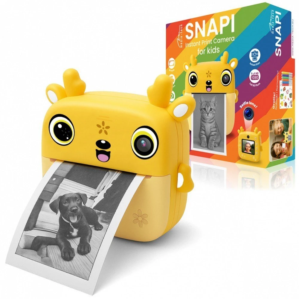 Media tech Digital kids’ camera with thermal spausdintuvas SNAPI MT4108