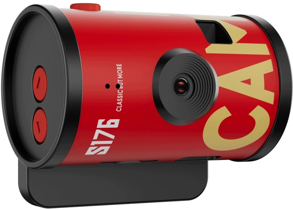Skaitmeninis fotoaparatas Xrec Mini Aparat Skaitmeninis Xrec Q6 Hd 1080p Retro Kamera Breloczek Rolka Filmu / Q6 / Raudona