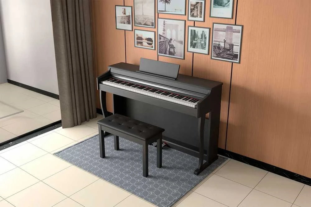 Kruger & Matz KMDP-155 skaitmeninis pianinas, juodas