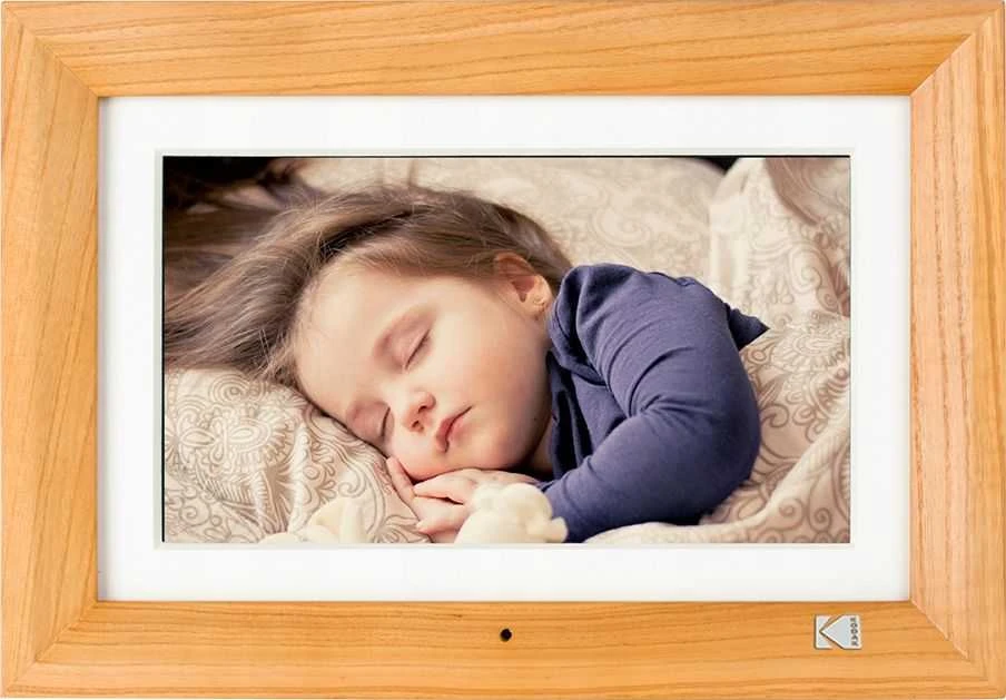 Nuotraukų rėmelis Kodak LED HD 10" RDPF-1020WBW medinė rūda