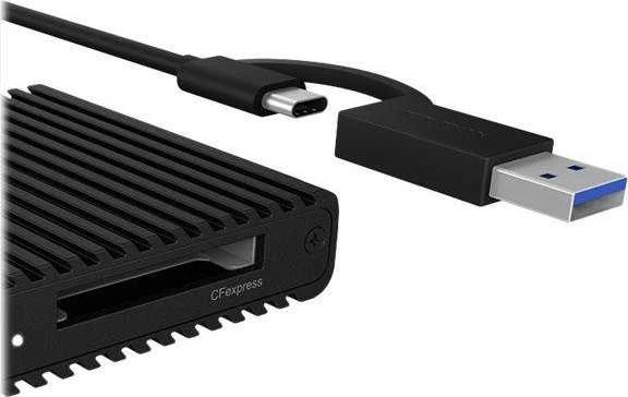 Icy Box RaidSonic ICYBOX IB-CR404-C31 Išorinis kelių kortelių skaitytuvas USB 3.0 Type-C CF Express