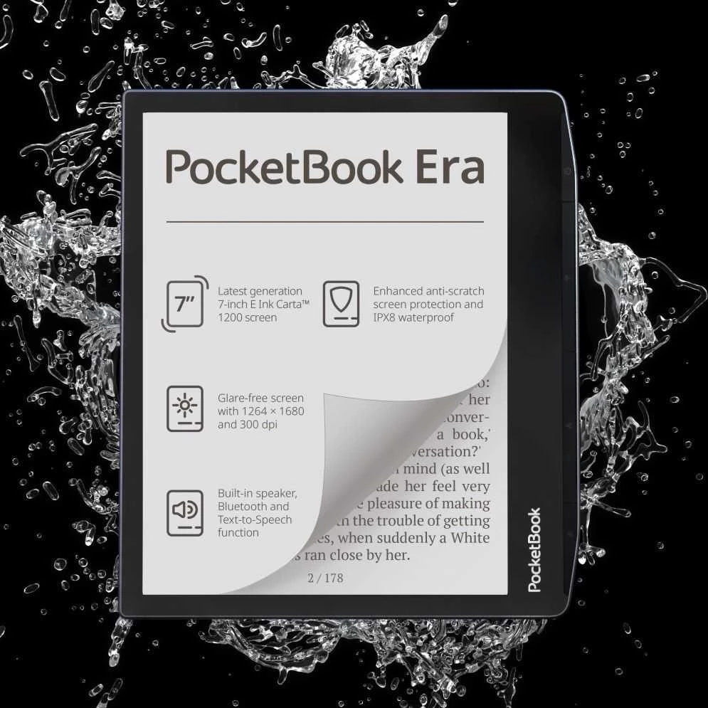 Elektroninė skaityklė PocketBook Era 7" 16GB Stardust Silver (PB700-U-16-WW)