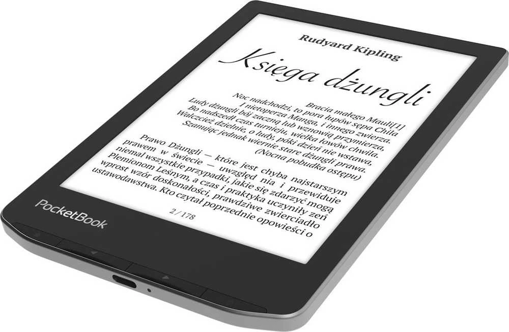 Elektroninė skaityklė Pocketbook Verse 6" 8GB Mist Grey (PB629-M-WW), Pilka