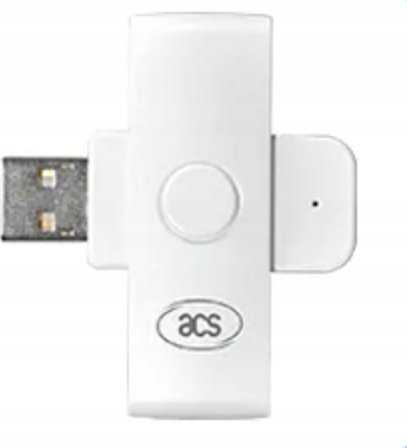 Skaitytuvas ACS ACS ACR39U-N1 lustinių kortelių skaitytuvas Vidinis USB USB 2.0 Baltas