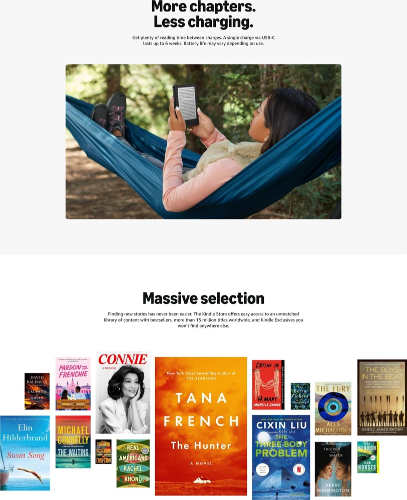Skaitytuvas Amazon Kindle 11 su reklamami 16GB juoda (B0CNV9F72P)
