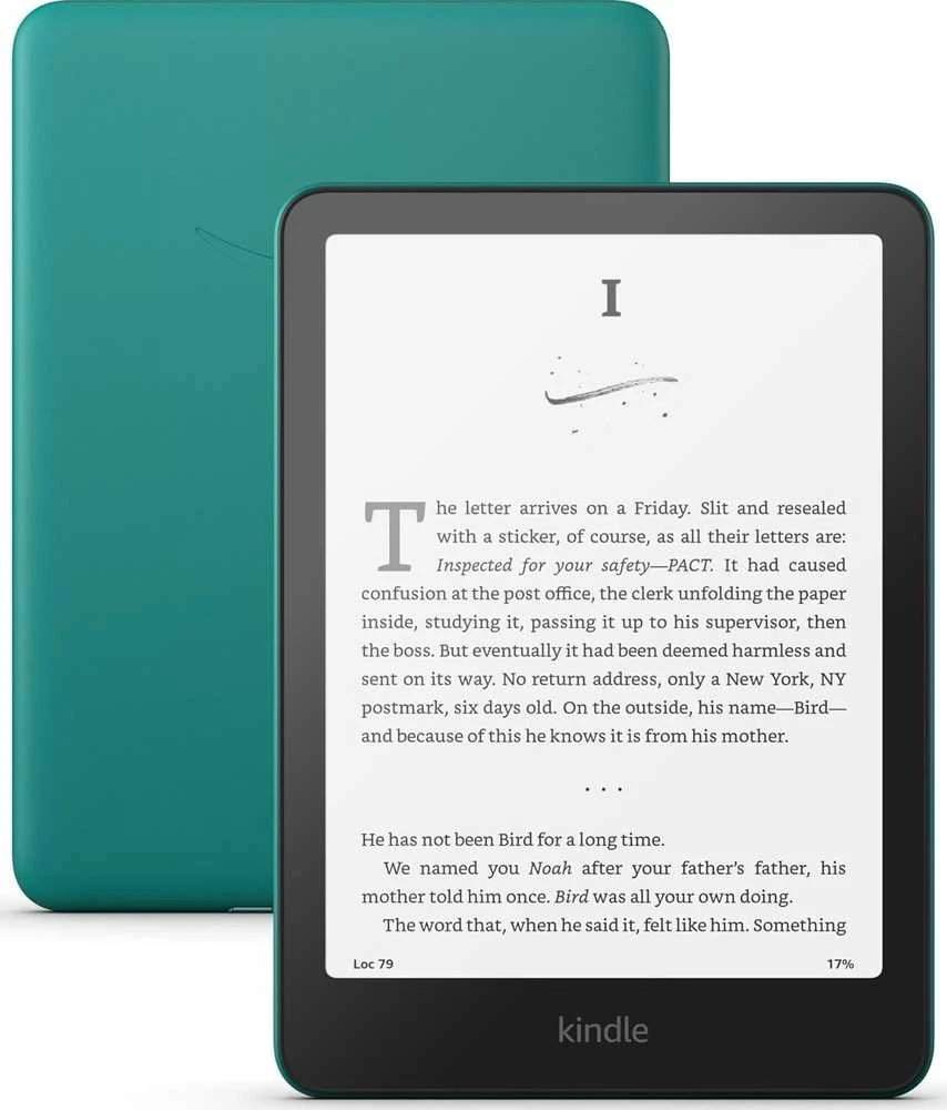 Amazon Kindle 7″ 12 kartos B0CFP6F89F elektroninių knygų skaitytuvas 16 GB Wi-Fi Žalias