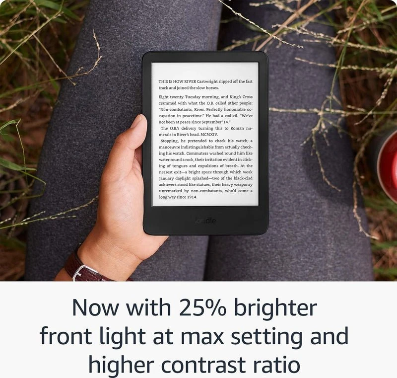 Skaitytuvas Amazon Kindle 11 su reklamami 16GB juoda (B0CNV9F72P)