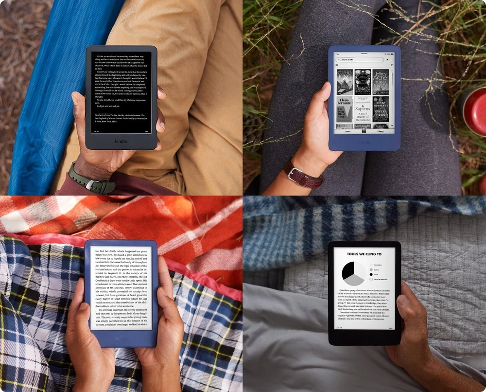 „Amazon Kindle“ 6 colių, 11-os kartos, B0CNVCQZG1 el. knygų skaitytuvas, 16 GB, „Wi-Fi Matcha“