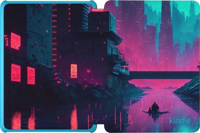 „Amazon Kindle Paperwhite Kids“ 16 GB, 7 colių įstrižainė, 2024 m., „Cyber City“