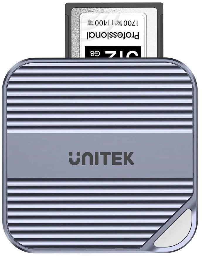 Unitek kortelių skaitytuvas su įstatyta CFexpress kortele