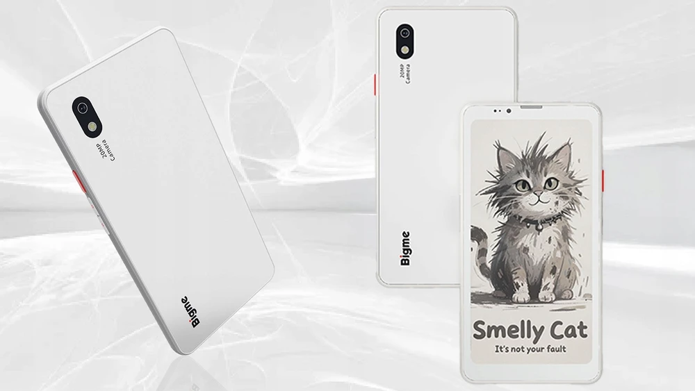Išmanusis telefonas Bigme Hibreak Pro 5G 8/256GB Baltas (6973555480792)