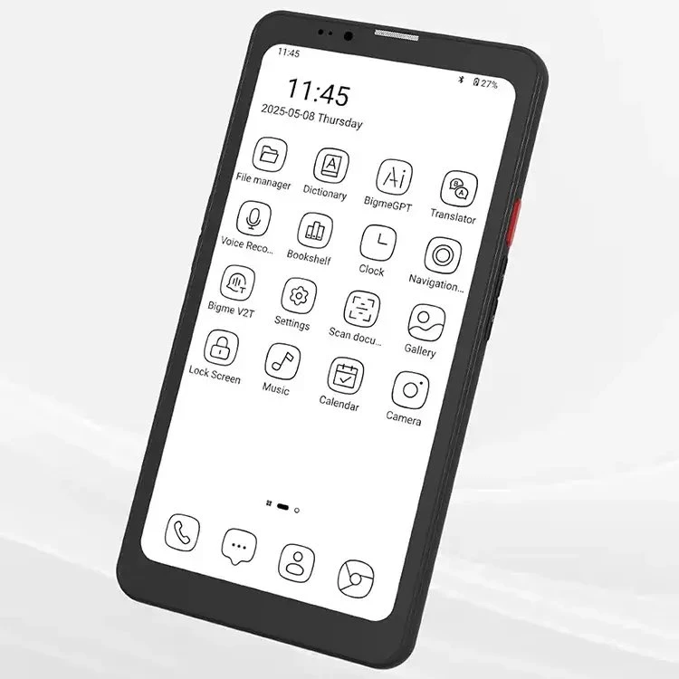 Išmanusis telefonas Bigme Hibreak Pro 5G 8/256GB Juodas (6973555480808)