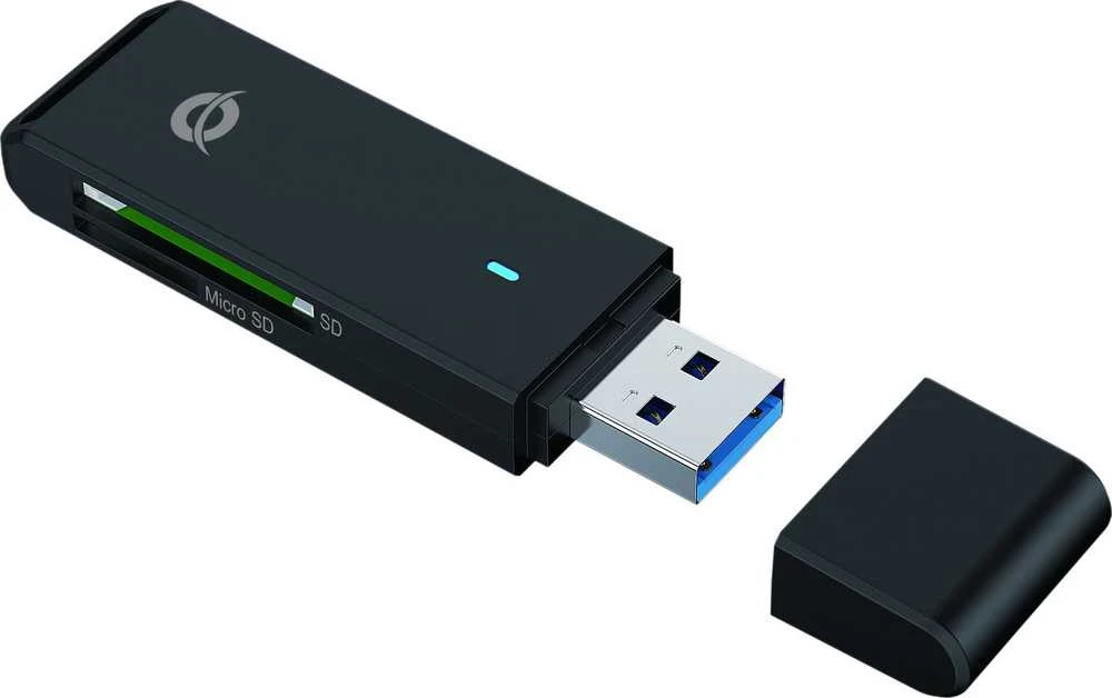 Conceptronic kortelių skaitytuvas su USB 3.0 jungtimi