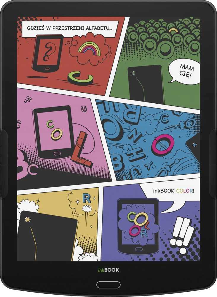 Skaitytuvas inkBOOK Focus Color juoda