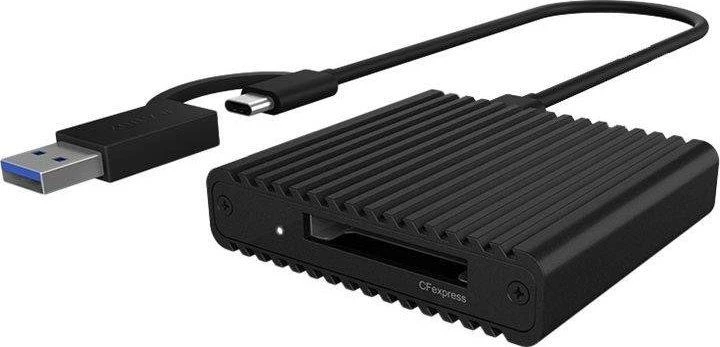 Icy Box RaidSonic ICYBOX IB-CR404-C31 Išorinis kelių kortelių skaitytuvas USB 3.0 Type-C CF Express