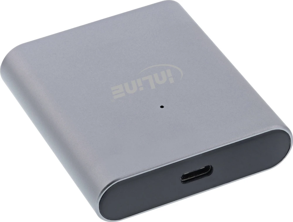 Skaitytuvas InLine® kortelių skaitytuvas USB 3.2 USB Type-C arba USB A, skirtas CFexpress Type-B kortelėms