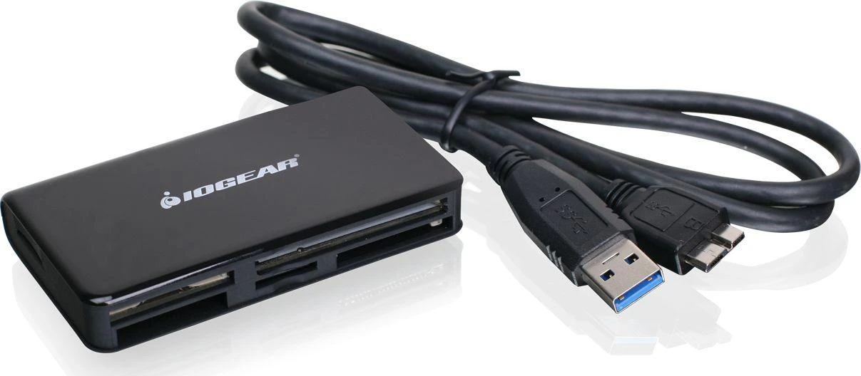 IOGear atminties kortelių skaitytuvas su USB 3.0 laidu