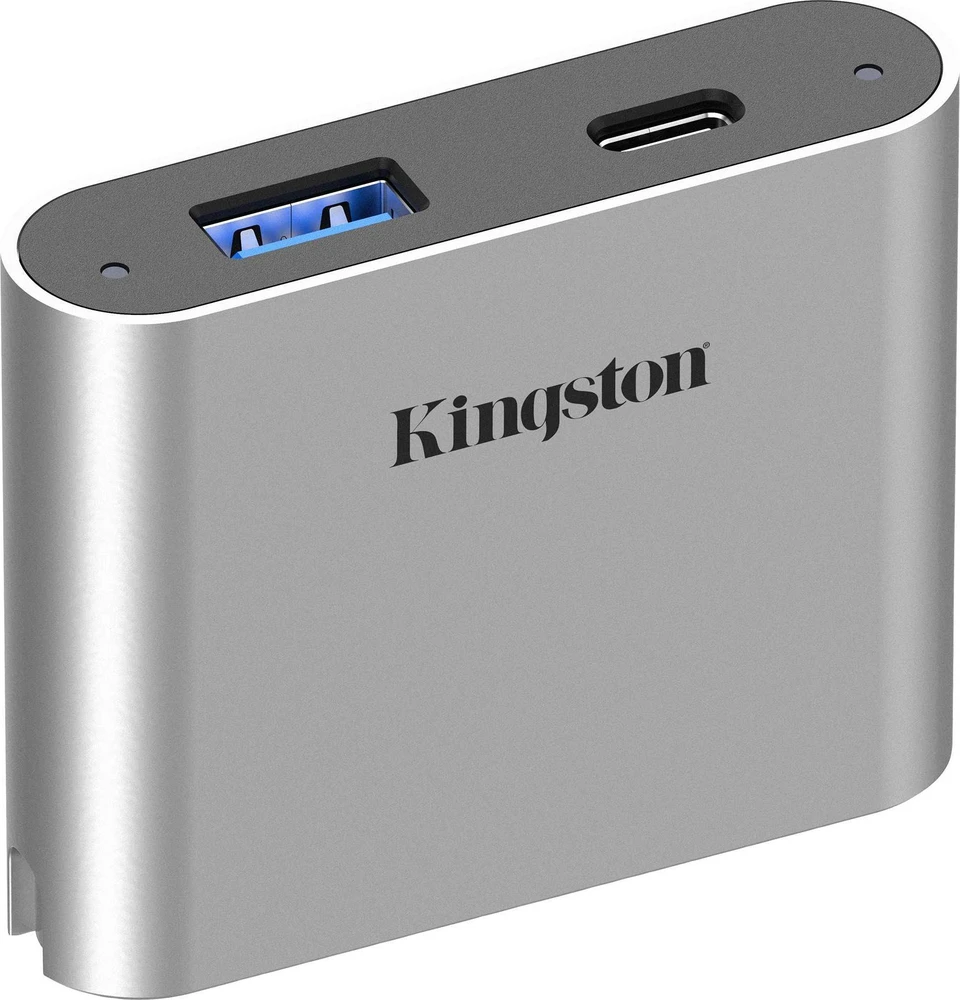 Skaitytuvas Kingston Workflow USB miniHub USB-C/A (WFS-USB)