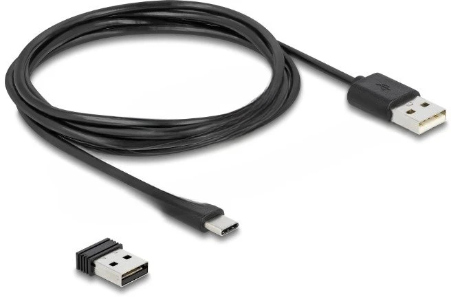 Delock brūkšninių kodų skaitytuvas 1D ir 2D, 2,4 GHz, Bluetooth arba USB Type-C