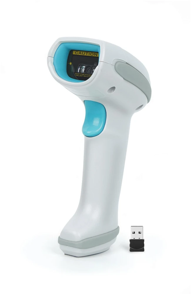 Digitus Advanced Barcode Scanner, Bluetooth, 1D/2D Rankinis brūkšninių kodų skaitytuvas 1D/2D CMOS Balta, Benzino spalva