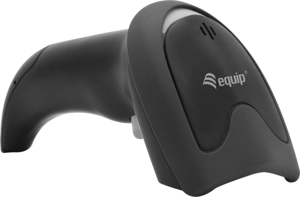 Equip 2D brūkšninių kodų skaitytuvas, juodas korpusas