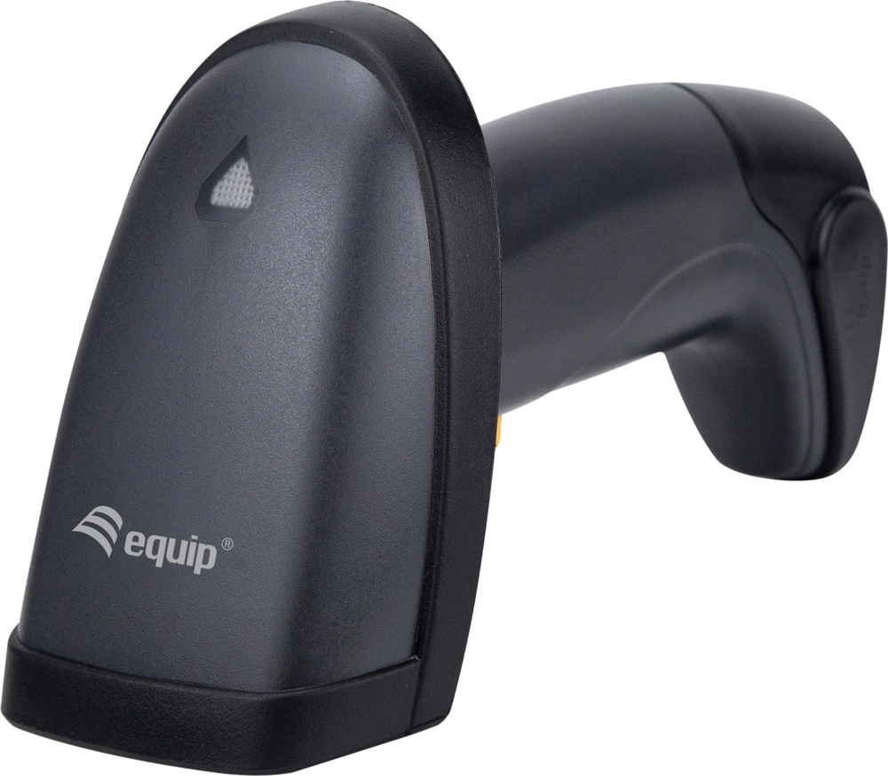 Equip 351026 brūkšninių kodų skaitytuvas Rankinis brūkšninių kodų skaitytuvas 1D/2D LED Juoda