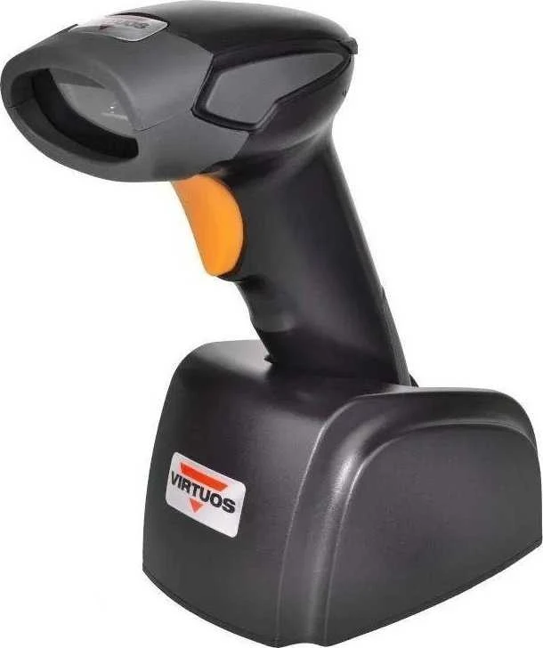 Virtuos CCD skaitytuvas Virtuos HW-311A, bevielis, USB pagrindas, juodas