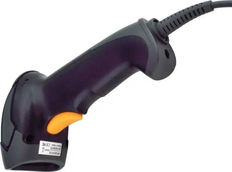 Virtuos Virtuos CCD brūkšninių kodų skaitytuvas HT-310A didelio nuotolio, USB (klaviatūra/RS232), stovas, juodas