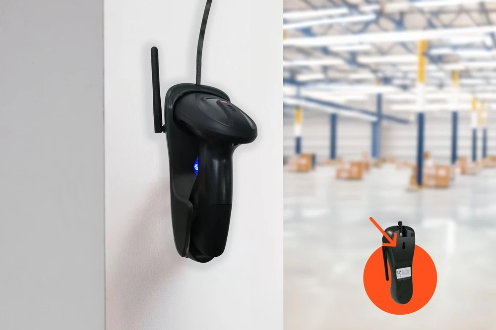 Skaitytuvas kodów kreskowych Zenwire Skaitytuvas Skaner Kodów Kreskowych EAN ze Stacja Dokującą USB Bezprzewodowy 1D W903