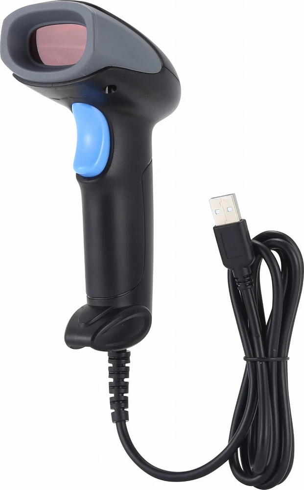 Brūkšninių kodų skaitytuvas „Zenwire“ stacionarus lazerinis brūkšninių kodų skaitytuvas EAN USB laidinis 1D J13