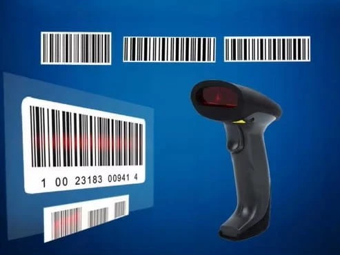 Skaitytuvas kodów kreskowych Zenwire Skaitytuvas Skaner Kodów Kreskowych EAN ze Stacja Dokującą USB Bezprzewodowy 1D W903