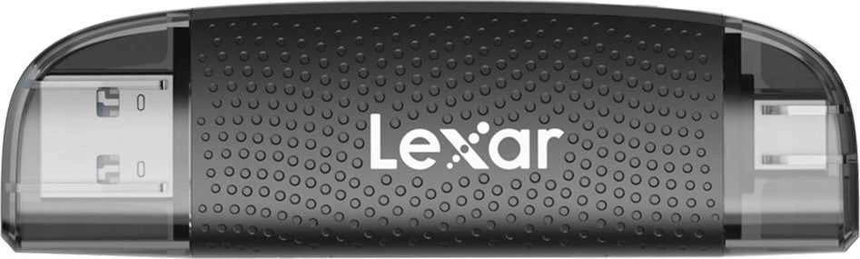 „Lexar“ kortelių skaitytuvas su dviem lizdais USB-A/C (LRW310X) Palaiko „Micro SD“ ir SD korteles (USB 3.1)