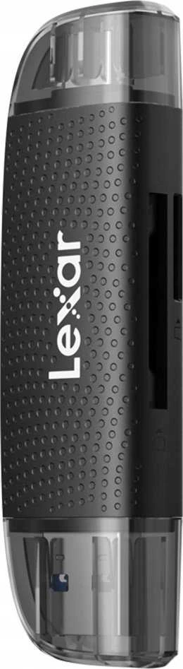 „Lexar“ kortelių skaitytuvas su dviem lizdais USB-A/C (LRW310X) Palaiko „Micro SD“ ir SD korteles (USB 3.1)